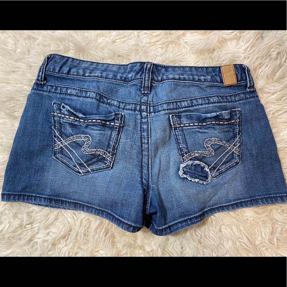 WOMENS MAURICES JEAN SHORTS